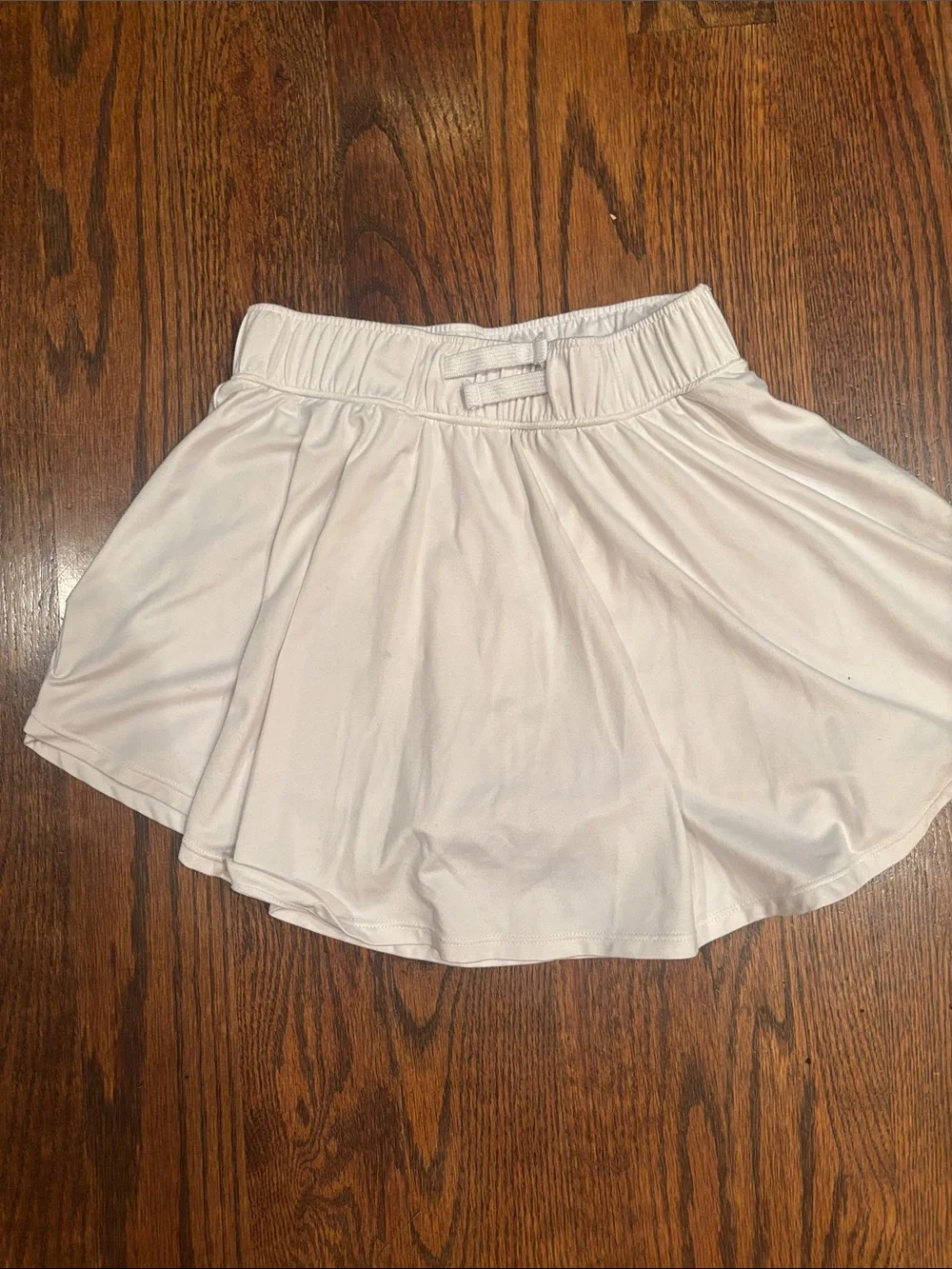 Abrrcrombie Athletic White Girl’s Skort with Elastic Waist